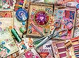 Buffalo Games - Aimee Stewart - Vintage Fabrics and Notions - 1000 Piece Jigsaw Puzzle