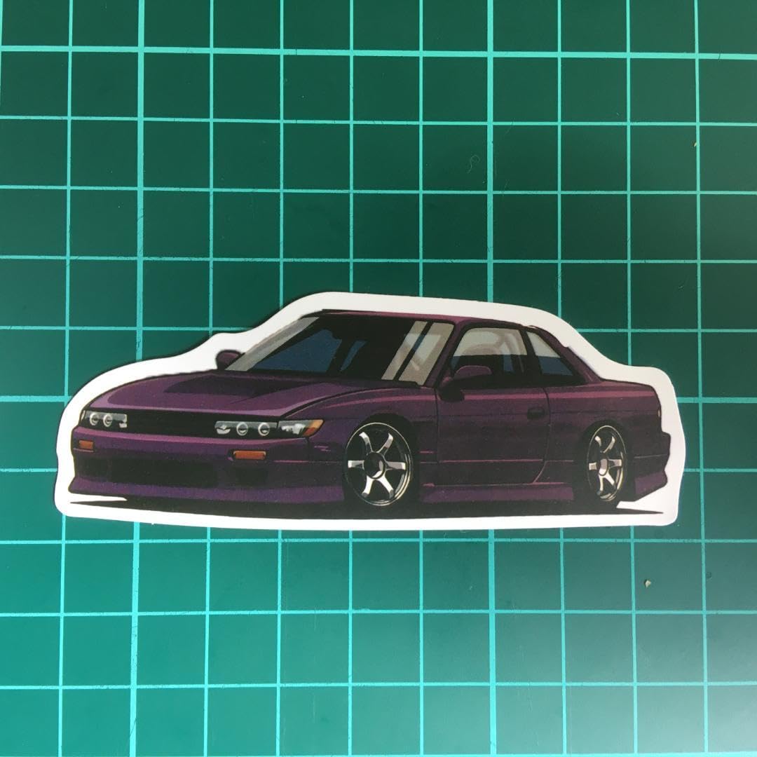 Amazon.co.jp: 防水ステッカー車シールシルビアS13パープルC765 : おもちゃ