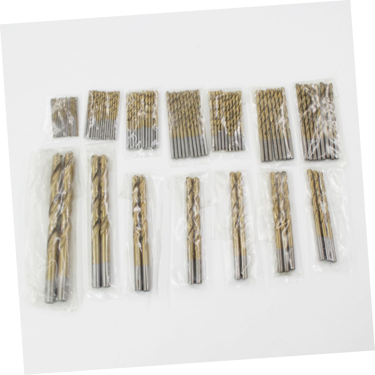 Uonlytech Brocas De Alta Resistencia De 99 Brocas Con Nitruro De Titanio 1.5mm-10mm Para Taladros y Máquinas Estacionarias