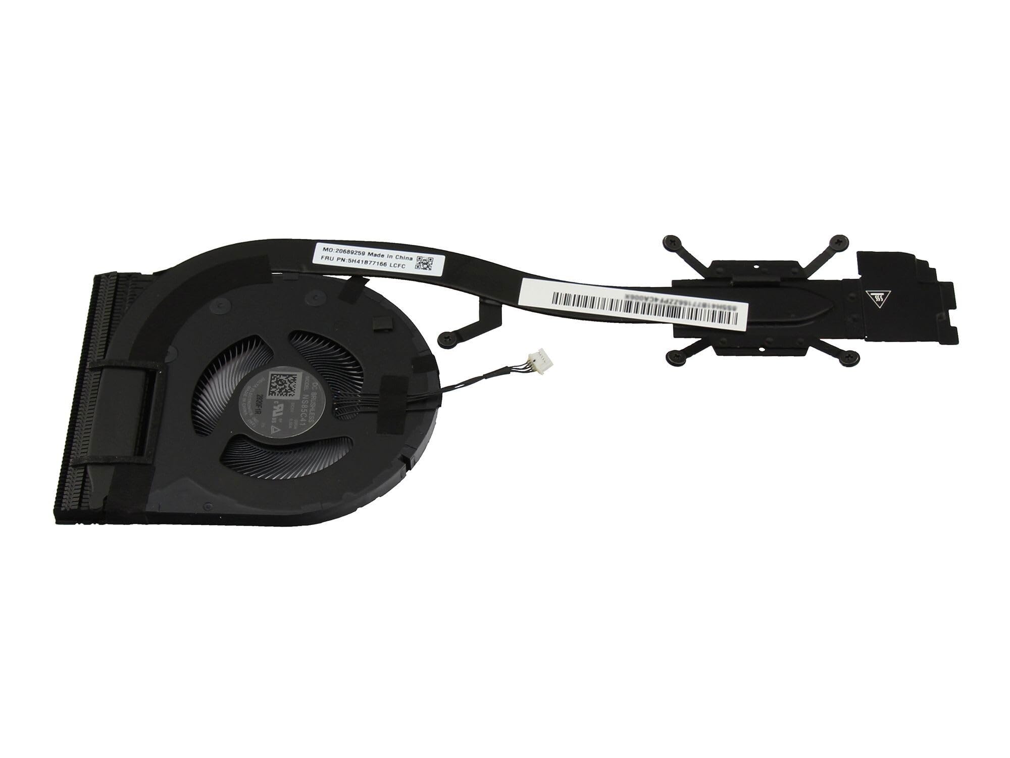 Lenovo 5H41B77165 originale Ventola con dissipatore di calore (UMA) | per ThinkPad P14s Gen 2 (20VX/20VY)