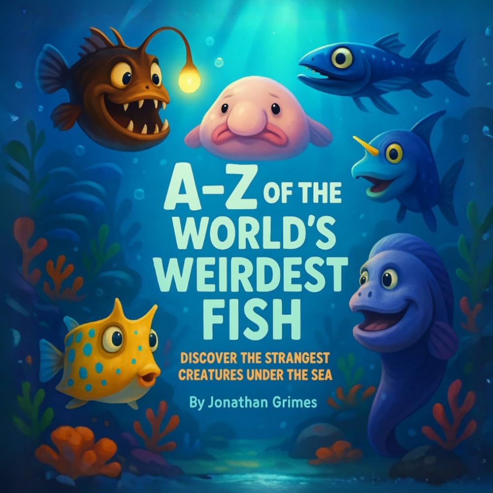 A–Z of the World’s Weirdest Fish: Discover the Strangest Creatures Under the Sea — An Alphabet Book for Kids Ages 2–6 Filled With Funny, Weird Ocean Fish (Fun First ABC Books)
