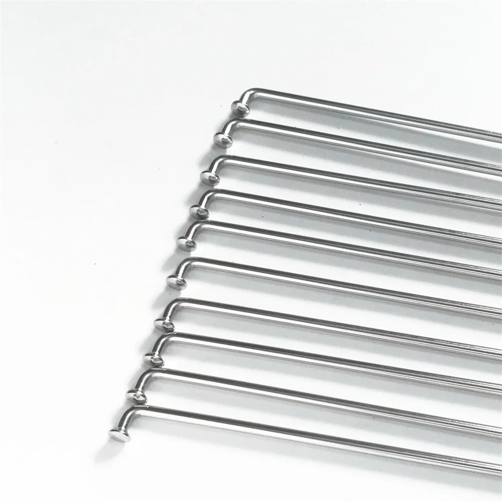 Fahrradspeichen 36 Teile/los 12G Durchmesser 2,5mm × 70-305mm Material Edelstahl E-Bike Speichen J-biegen Fahrrad Speichen(85mm)