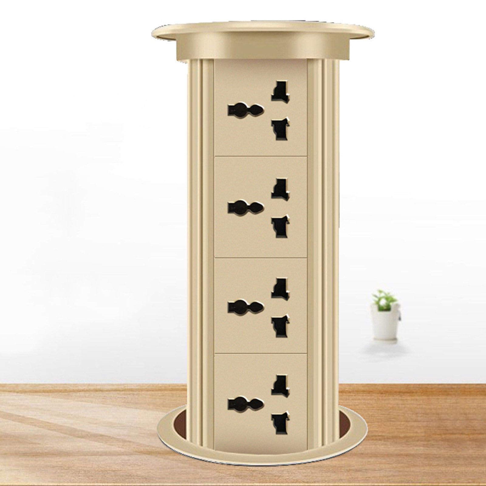 Power Strips Pop Up Socket, Hidden Desktop Switch Strip, Embedded Suitable for Kitchen, Office, Conference Room(H)