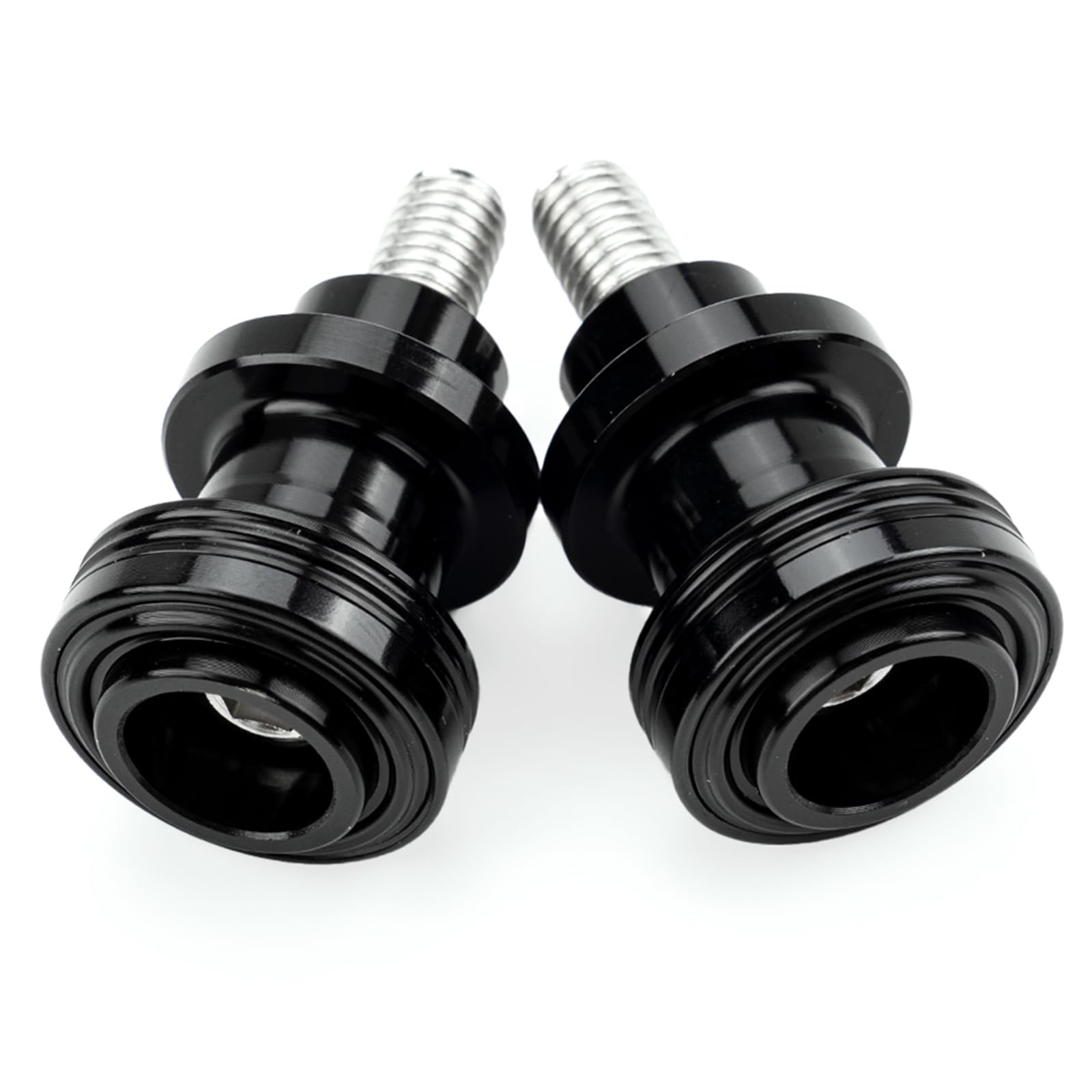 Per KAWASAKI Z900 RS SE Z500 Z650 Z800 Z1000 R SX ZX6R ZX10R NINJA 650 500 400 Moto M8 Nottolini Supporto Cursore Forcellone (Nero)