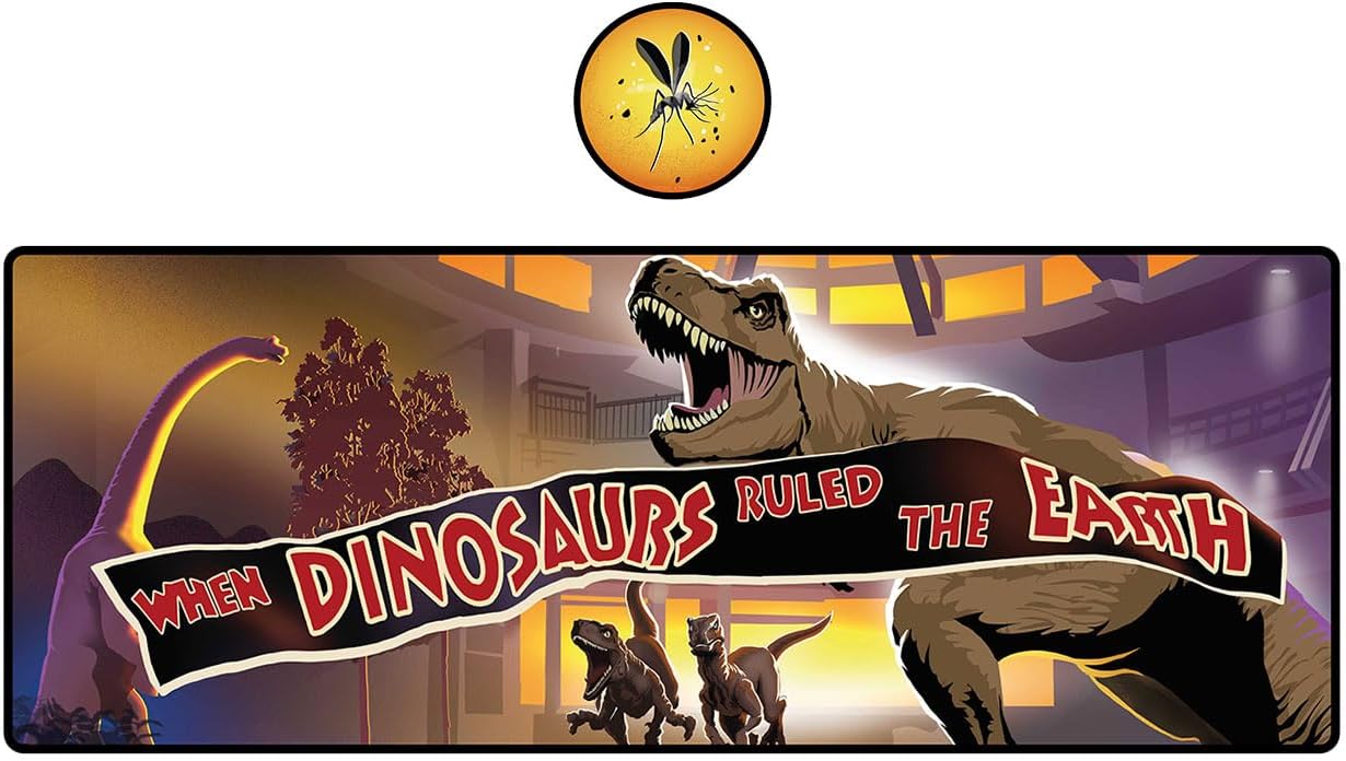 FaNaTtik Jurassic Park XL Desk Pad and Coaster Set