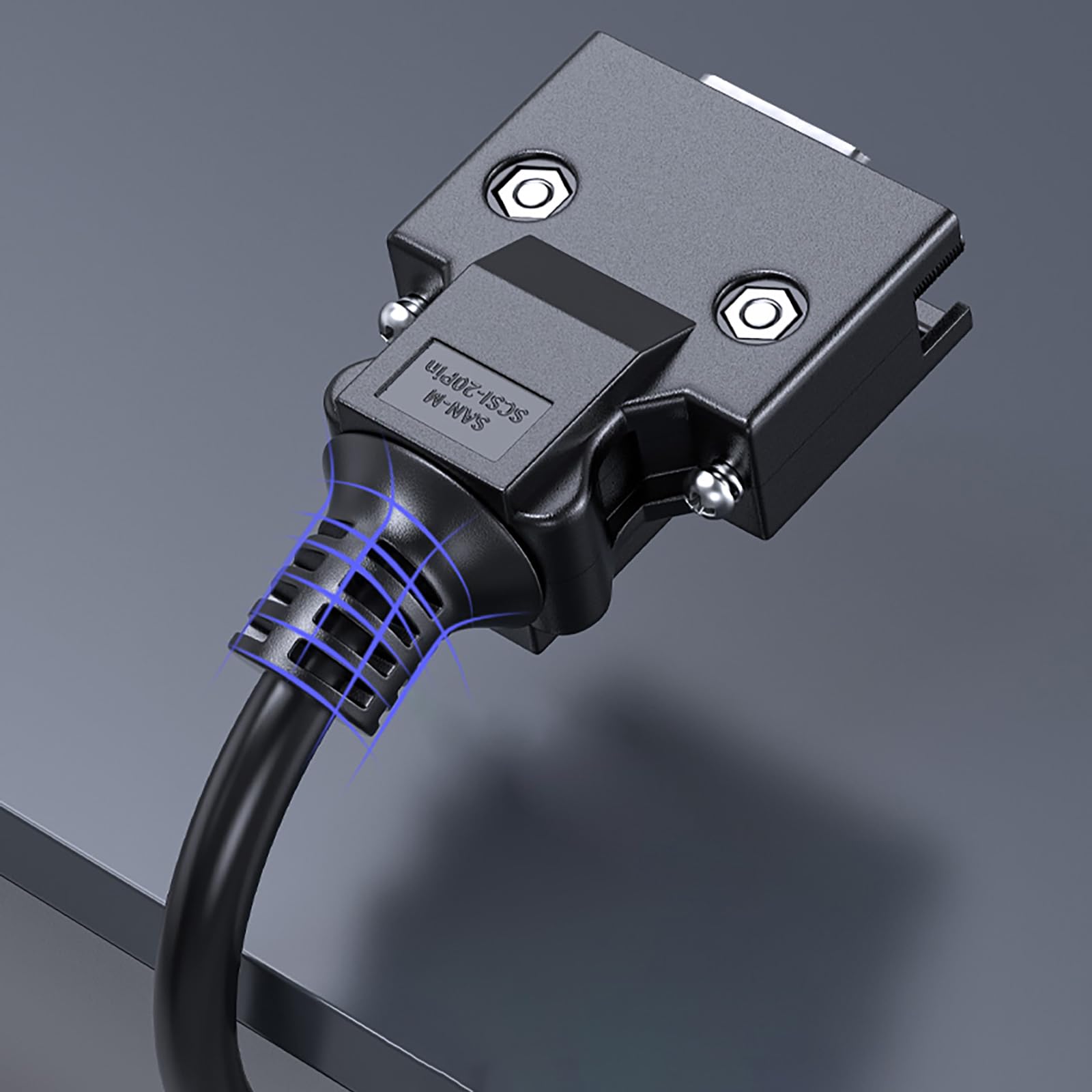 Cable de datos SCSI rápido con Mbps para escáner de máquina de cinta y más con durabilidad CN20P/26P/36P50P