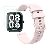 Futanwei IDW25 Smartwatch Accessories - Quick Release Watch Band with [3 Pack] Screen Protector (Not Glass), Replacement Bands Strap Compatible for KALINCO SENBONO Mikego BOOOMIC Smart Watch IDW25