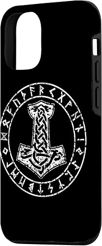 Miniatura 2 de Funda para iPhone 14 Mjolnir Thor Hammer Viking Norse Mythology