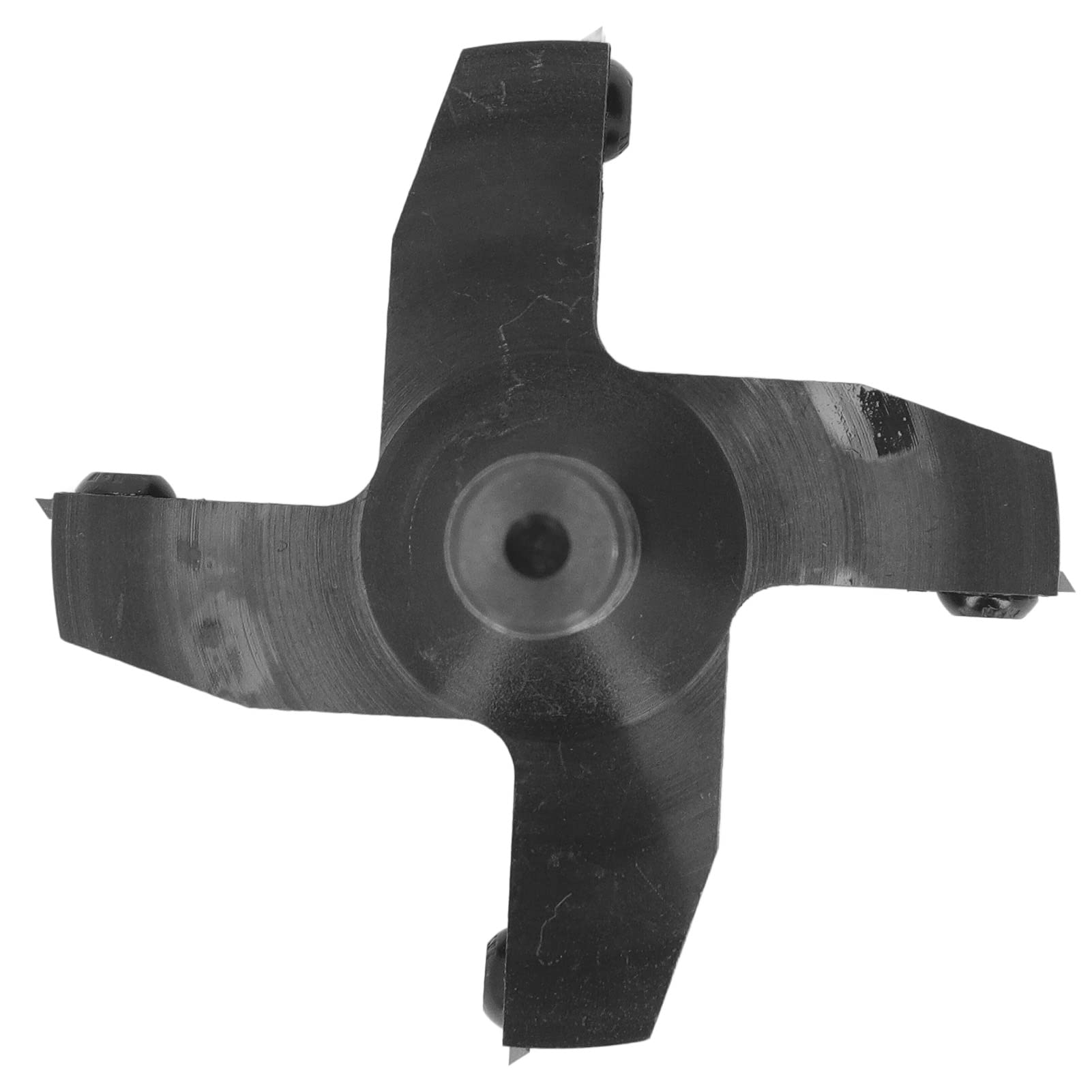 Frez Typu Spoilboard Stal Wysokowęglowa z Ostrzem ze Stopu YG8 Frez do Powierzchni 1 2 X 76 Mm 4 Rowki do Spłaszczania Płyt Struganie Drewna Frezowanie dla Stolarzy