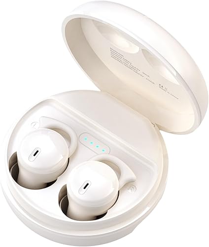 Sleepbuds - Audífonos invisibles para dormir de lado, cómodo bloqueo de ruido, Bluetooth 5.3 inalámbrico abierto para nadar, correr, conducir,