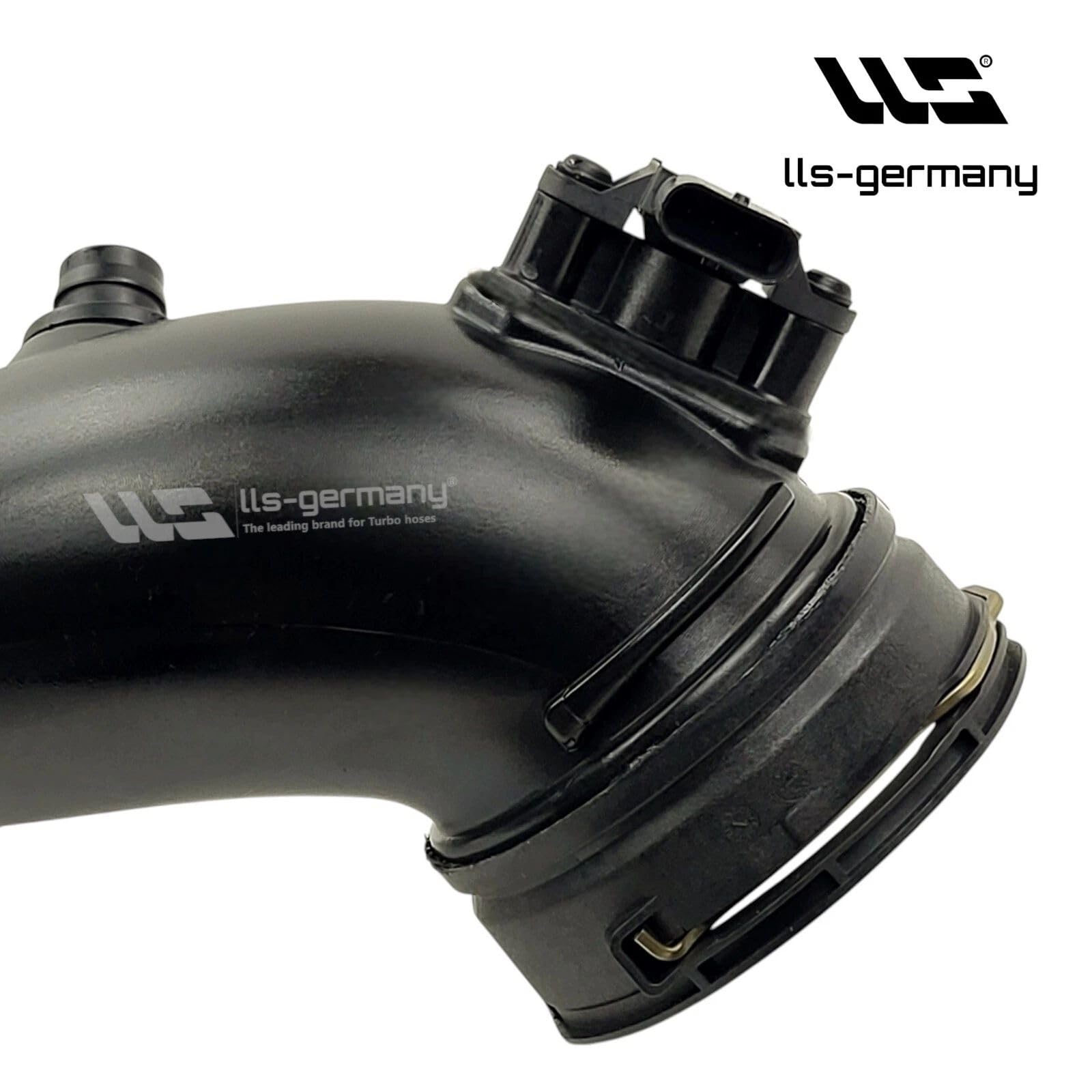 LLS-GERMANY Ladeluftschlauch Turboschlauch kompatibel mit BMW X3/X4 (F25, F26) xDrive35i/M40i (2979 ccm, 225-265 kW, 306-360 PS, 09/2010-03/2018), OEM: 13717604033, 13 71 7 604 033