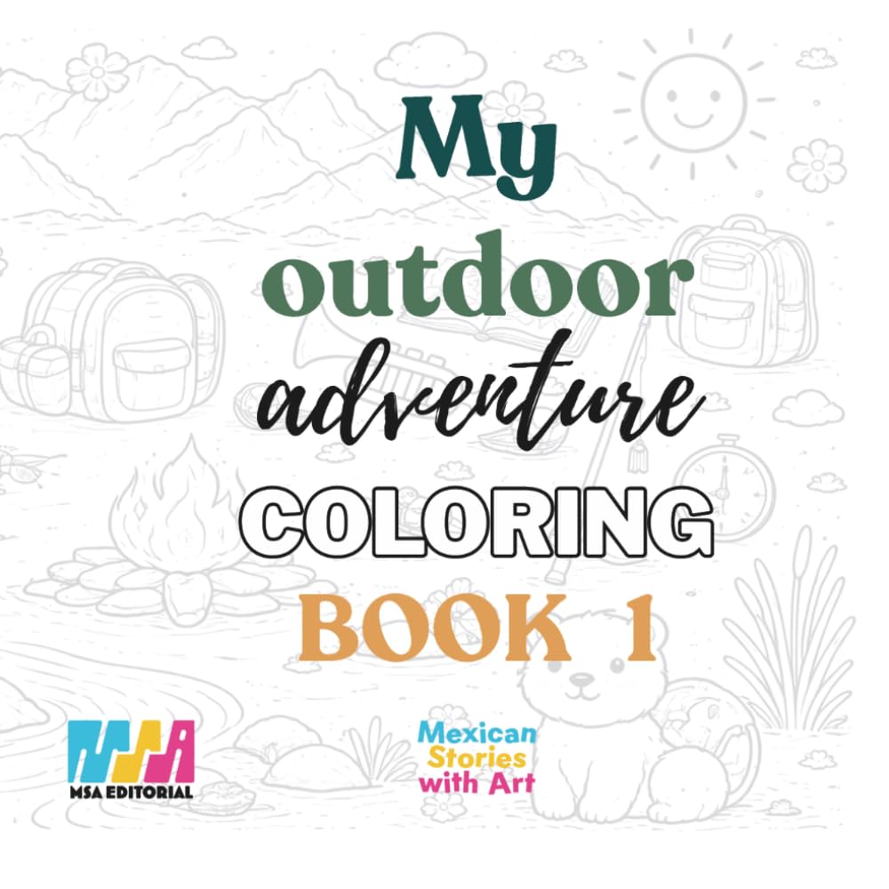 My Adventure Coloring Book 1: Learning is an adventure! (My Bilingual Coloring and Activity Book)