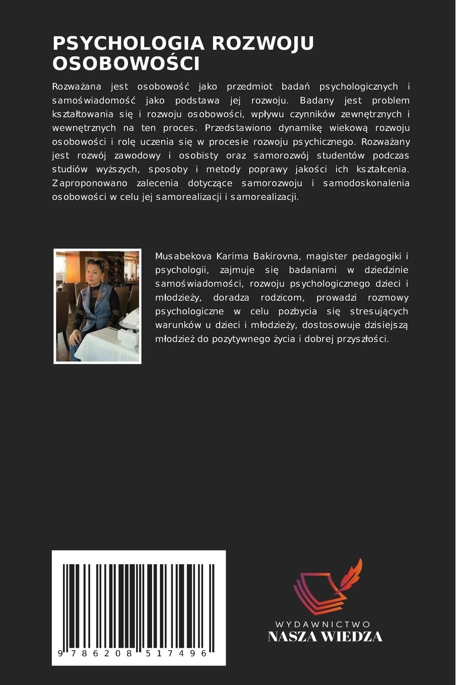 Psychologia Rozwoju OsobowoŚci: Monografia