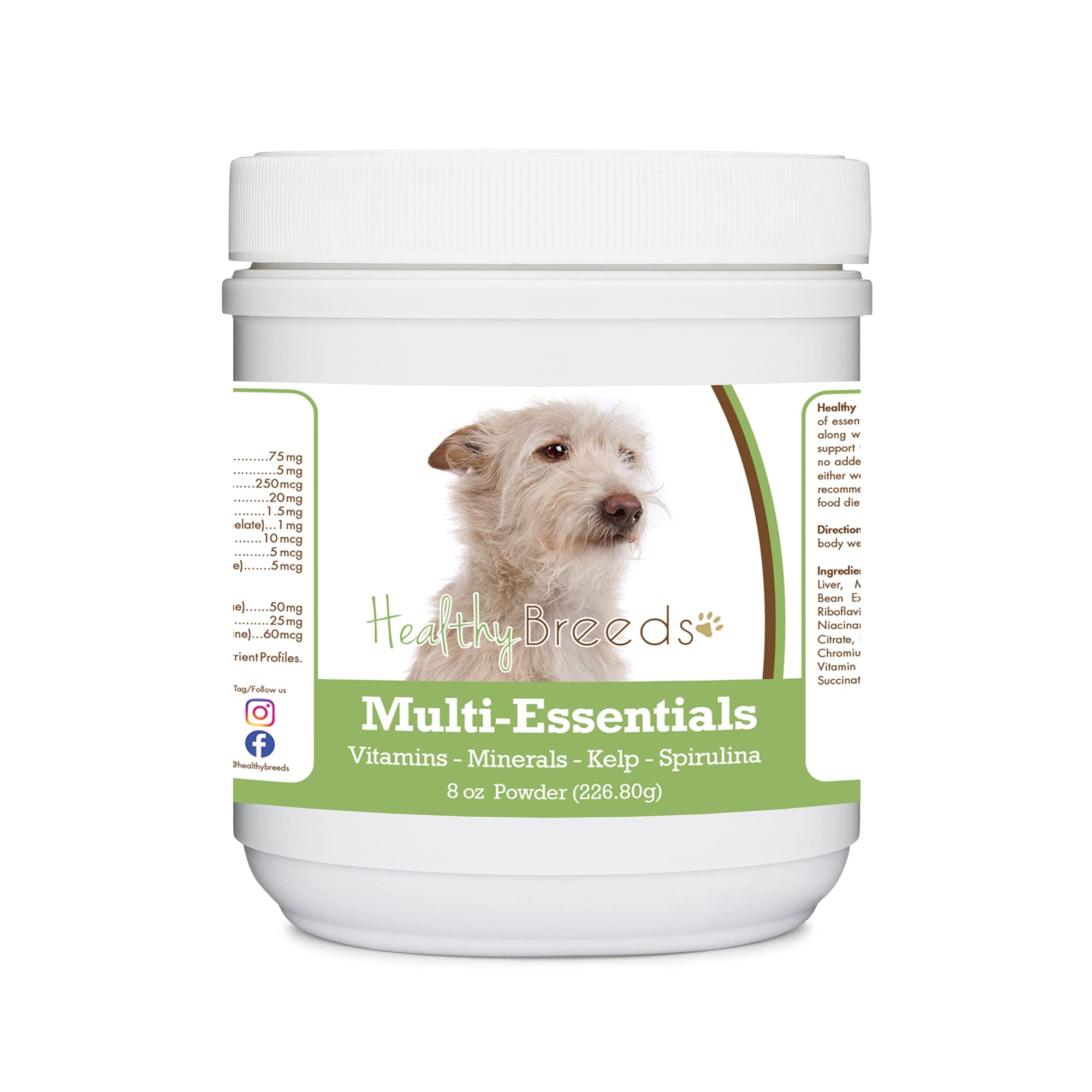 Healthy Breeds Portuguese Podengo Pequeno Multi-Essentials Powder for Dogs 8 oz