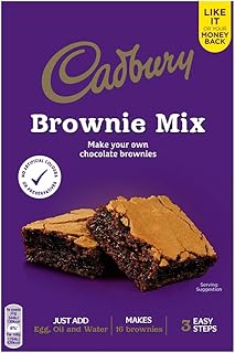 Cadbury Chocolate Brownie Cake Mix 350g x 5 Boxes