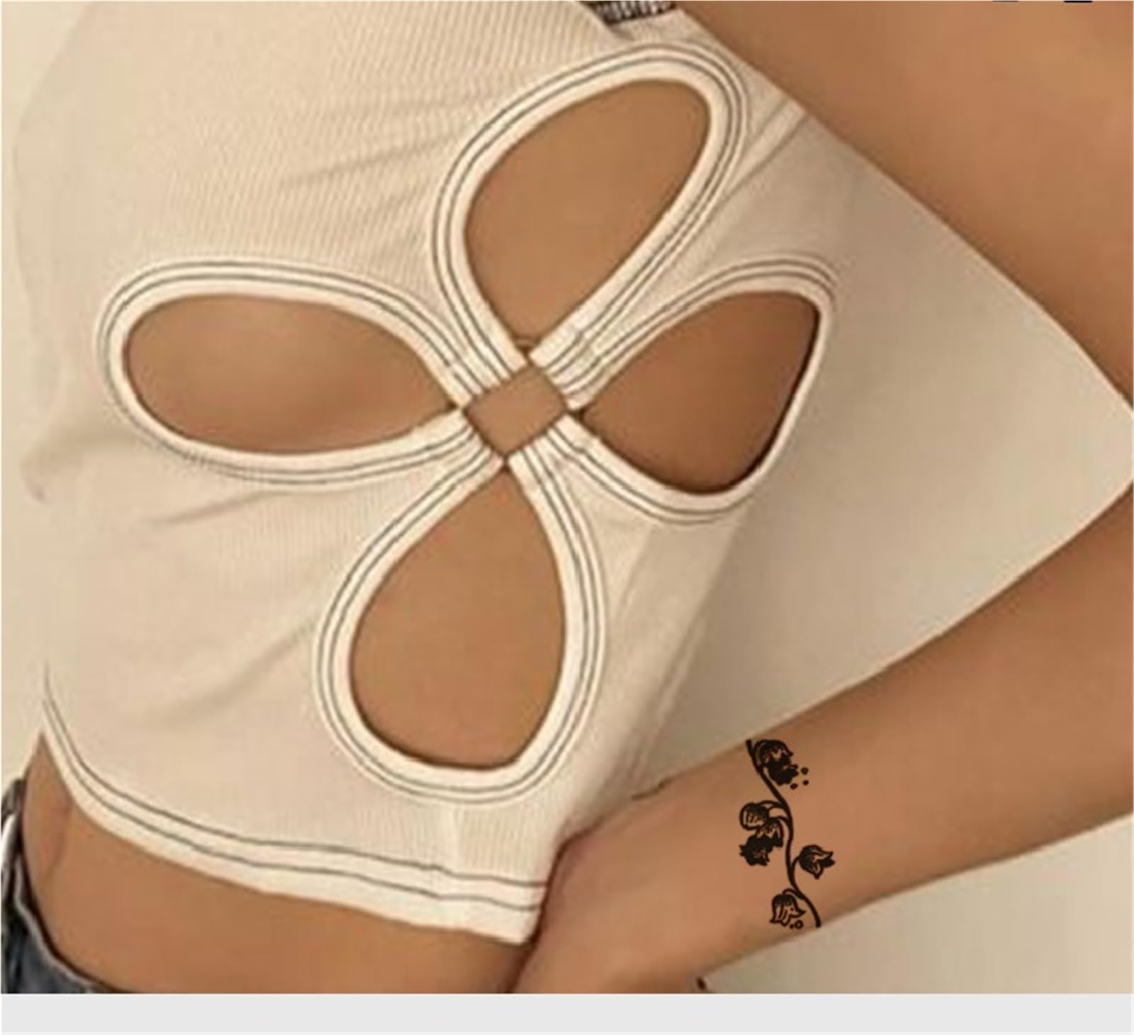 Amazon.com : Bracelet Lily Of The Valley Herbal Tattoo Stickers Amazon.com : Bracelet Lily Of The Valley Herbal Tattoo Stickers