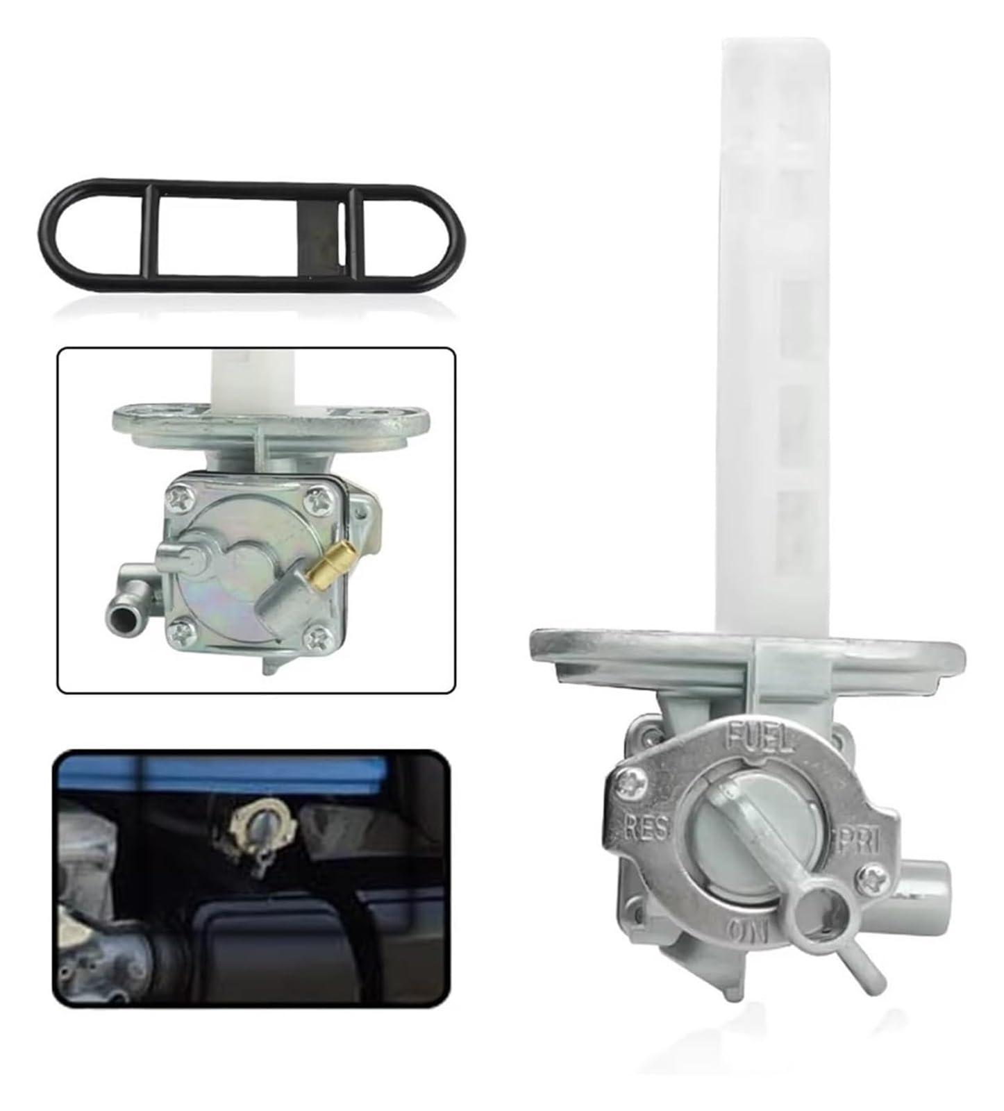 per Suzuki GS300 GS450 GS550 GS650 GS750 GS850 GS1000 GS1100 Moto Pompa Carburante Valvola Rubinetto Serbatoio Interruttore Rubinetto Carburante Valvola