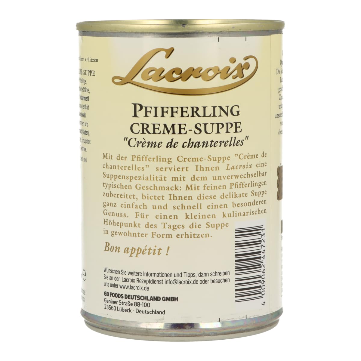Lacroix Pfifferling Creme-Suppe 6x400ml