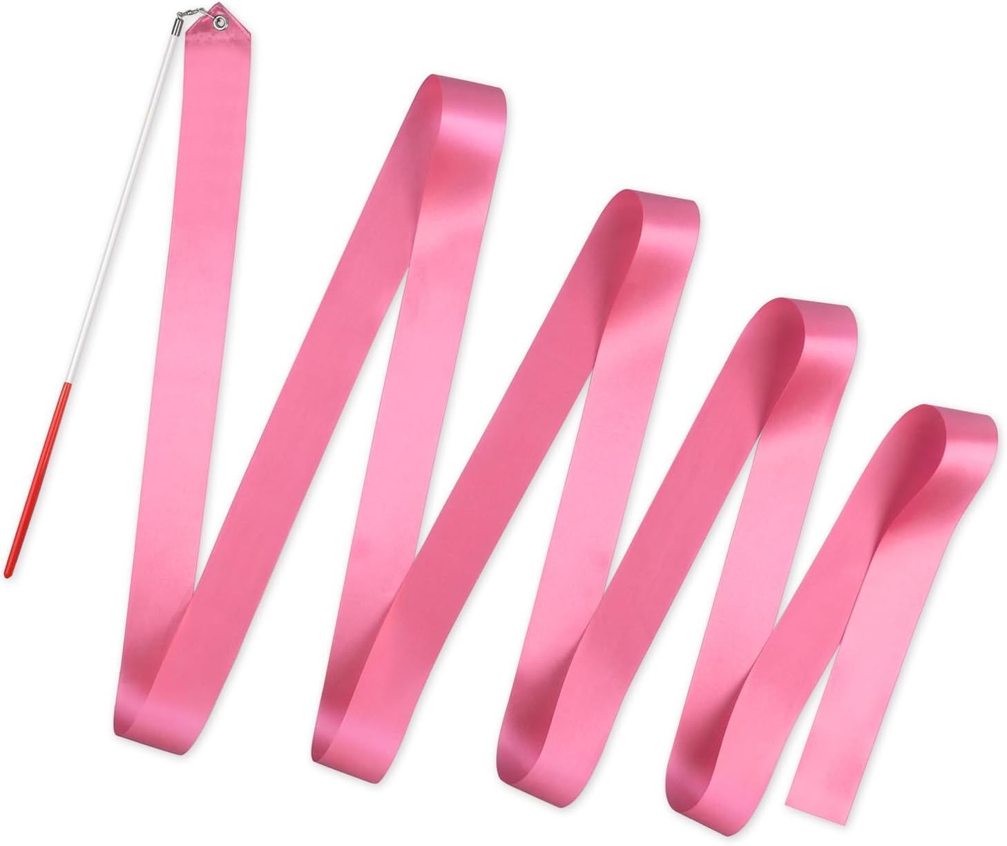 DS. DISTINCTIVE STYLE Dance Ribbons with Wands 4 Yards Long Rhythmic Gymnastics Ribbon Dance Streamer for Kids Baton Twirling