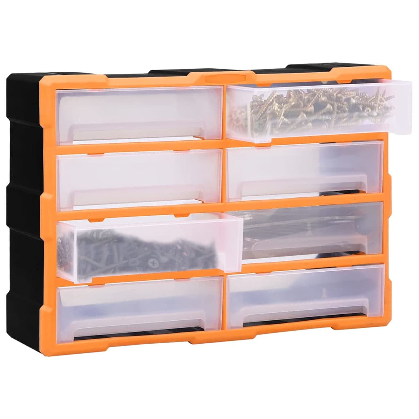 Mobile Contenitore con 8 Cassetti Grandi 52x16x37 cm,Articoli di ferramenta,Accessori ferramenta,Conservazione/ordine attrezzi,Cassette degli attrezzi(SPU:149599)