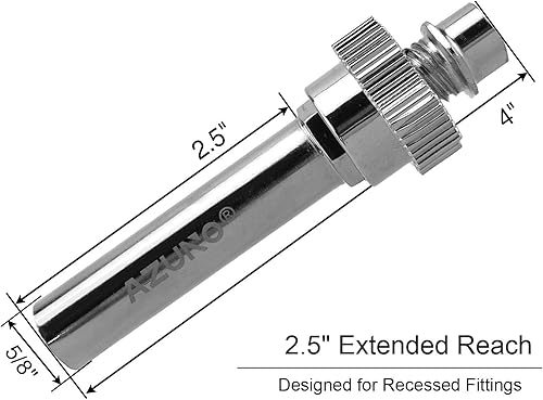 Miniatura 10 de AZUNO Pistola de engrase neumática, pistolas de engrase de compresor de aire resistentes de 6000 PSI con manguera flexible