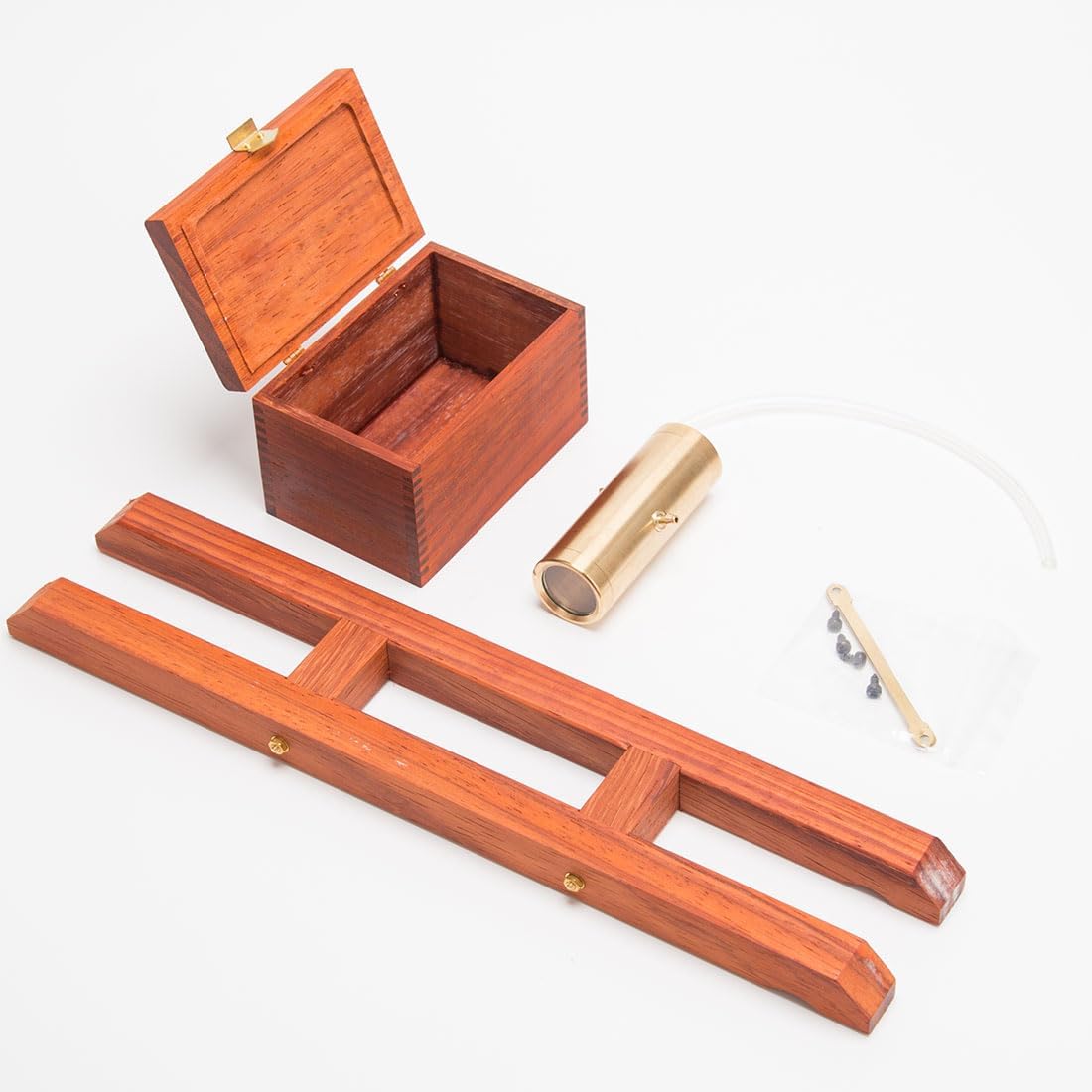 HM-01 Accessories, Base Equipment Box + Fuel Tank + Oil Pipe Accessory Triad for Retrol HM-01 Hit and Miss Engine Model