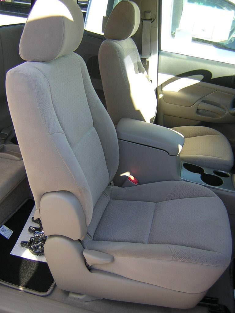 Durafit Exact Fit Seat Covers for 2005-2008 Toyota Tacoma Front Standard Bucket Seats with Passenger Fold Flat Option