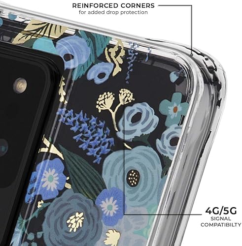 Miniatura 2 de Rifle Paper Co. - Funda para Samsung Galaxy S20+ con diseño floral, color azul