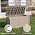 MAIUSCOLI 150 Gallon Waterproof Outdoor Storage Box,Resin Deck Box,Lockable Outside Storage Box Container for Patio Furniure,Garden,Tools (150 Gallon,Grey)