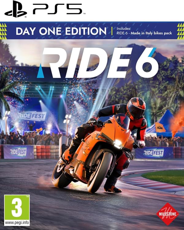 Ride 6 Day 1 Edition [PEGI] (Deutsch spielbar) (PS5)
