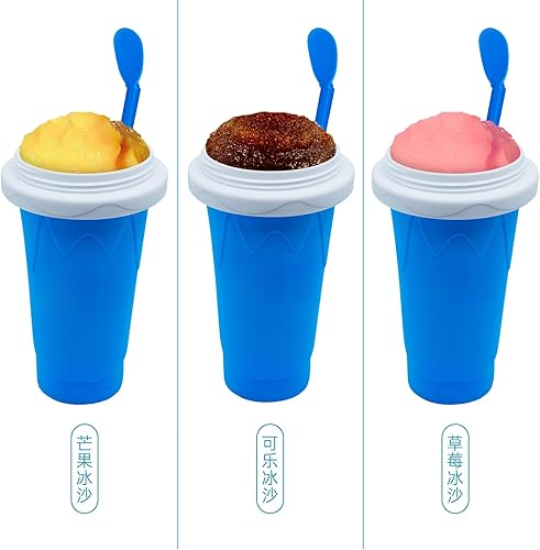 Miniatura 3 de Slushy Maker - Taza para hacer granizados con leche y cola, jugo de cola, taza para exprimir congelación rápida, taza de enfriamiento para batidos