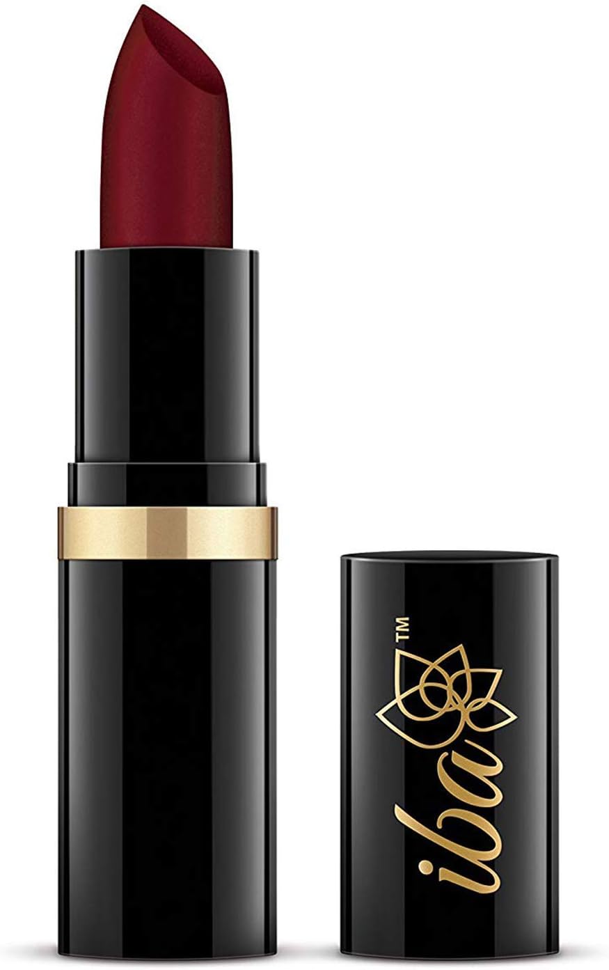 Iba Halal Care Pure Lips Moisturizing Lipstick, 4g (Maroon Burst)