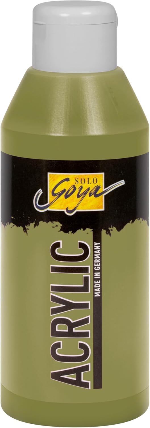 KREUL 84238-Solo Goya Rosa, Flask, Creamy and Versatile Acrylic Paint in Studio Quality, Water-Based, Quick Drying and Matte, Good Coverage, Colour Pink, 250 ml (84238)
