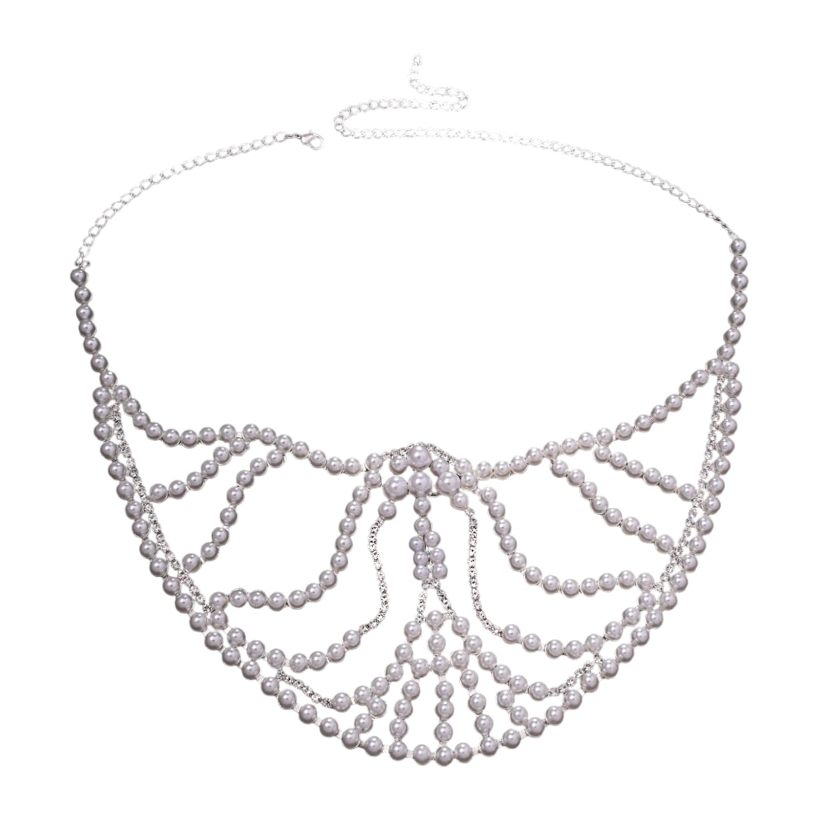 Accesorio multifuncional de media cara con diamantes de imitación para cosplay, joyería de moda para todas las edades, para mujeres y banquetes