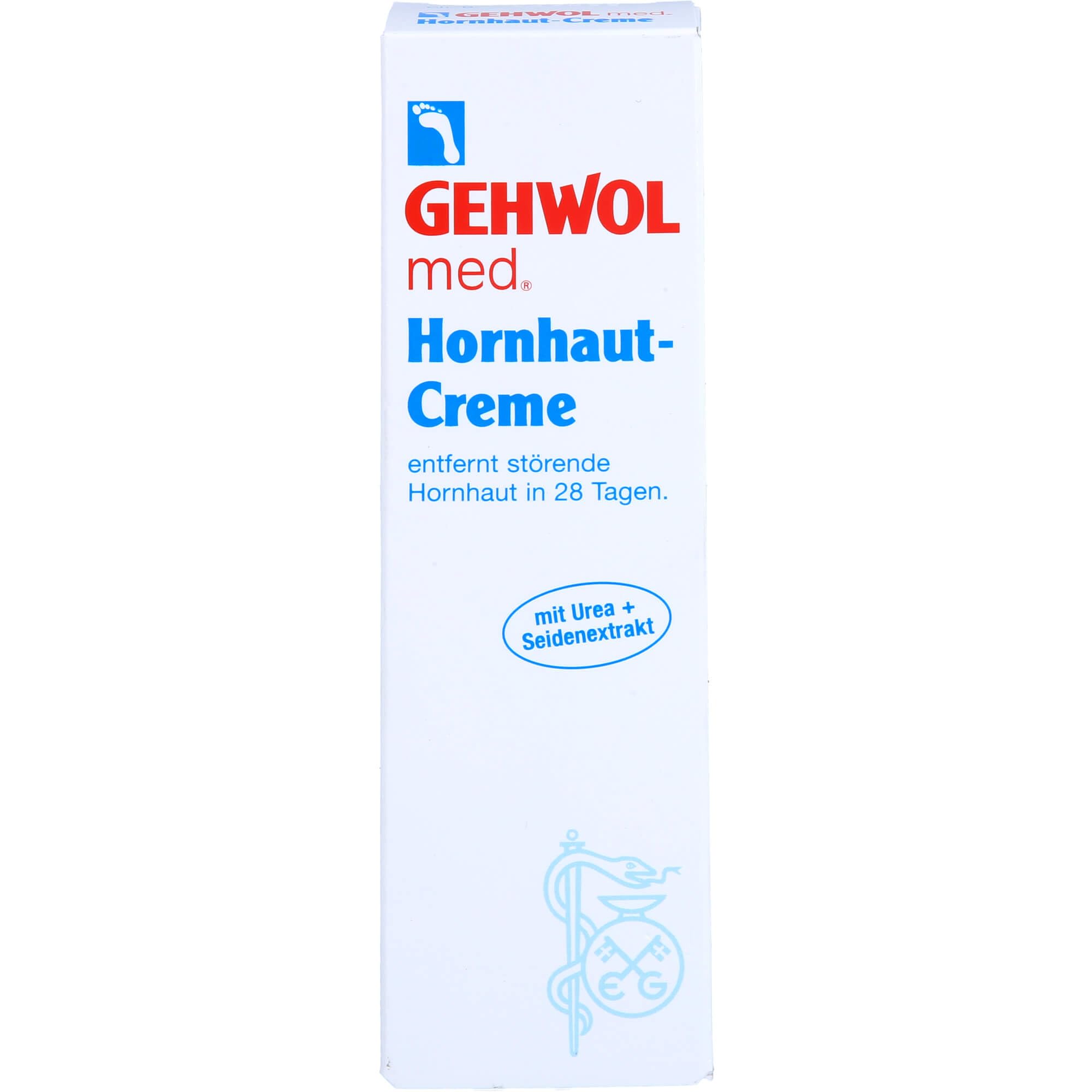 Gehwol med, Hornhaut Creme, crema piedi esfoliante, 75 ml