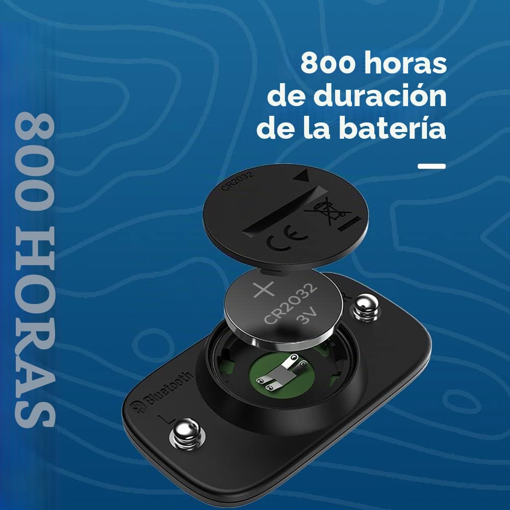 Wahoo GEOID HS500 Pulsómetro Correa de Pecho Bluetooth 4.2 Ant+ IP67 Impermeable