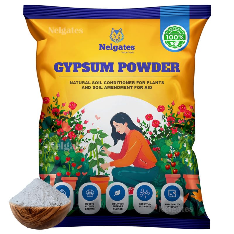 See full amazon price history chart for Nelgates Gypsum Fertilizer for Plants, organic gypsum powder for plants flower and fruit fertilizer (1) Nelgates Gypsum Fertilizer for Plants, organic gypsum powder for plants flower and fruit fertilizer (1) (B0D95V8D7W) Amazon Price History, Amazon Price Tracker