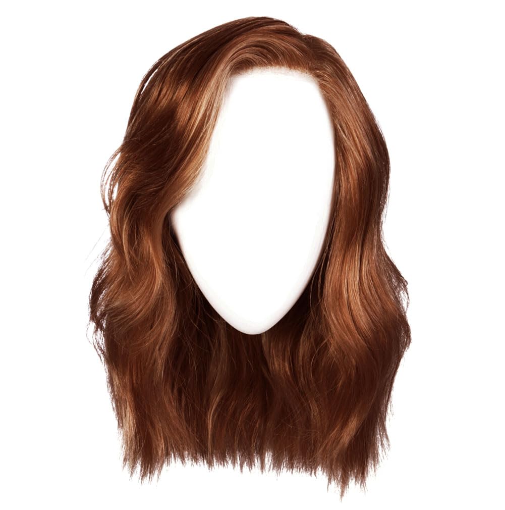 GABOR Love Wave Layered Shoulder-Length Wig With Soft Barrel Curled Waves by Hairuwear, Average Cap, GL16-27SS Buttered Biscuit
