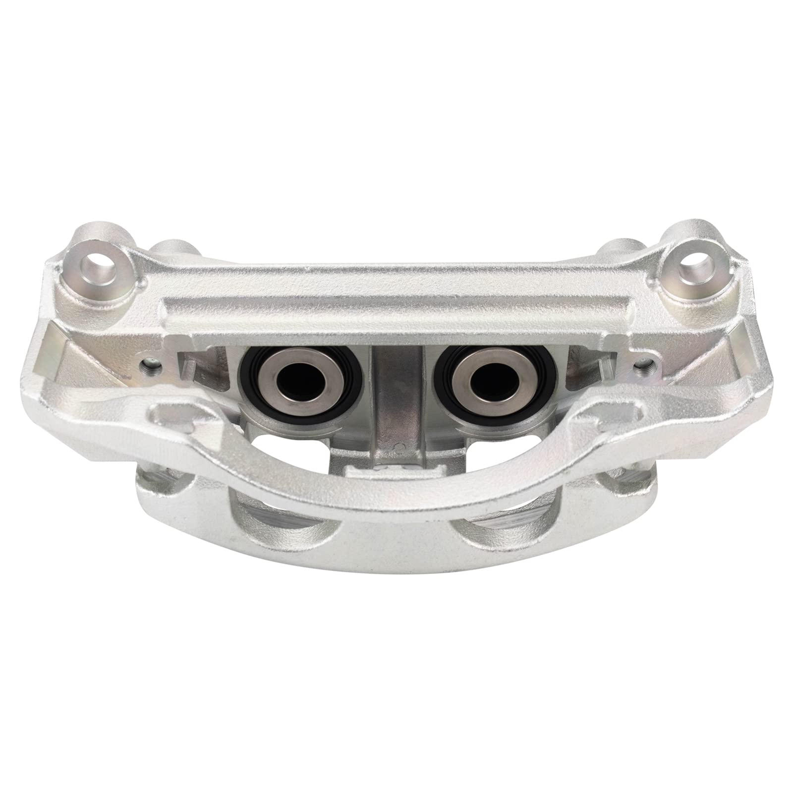 TRQ Performance Rear Brake Caliper Set For 2011-2019 Chevy Silverado 2500/3500 HD & GMC Sierra 2500/3500 HD - Red