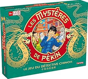 Jeu de Société d'Enquête Mystérieux "Les Mystères de Pékin" par Lansay