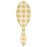 Wet Brush Original Detangler, Golden Gingham (Coastal Charm), Ultra-Soft IntelliFlex Bristles Glide Through Tangles, Detangling Hair Brush (Wet & Dry), Women & Men, Limited Edition