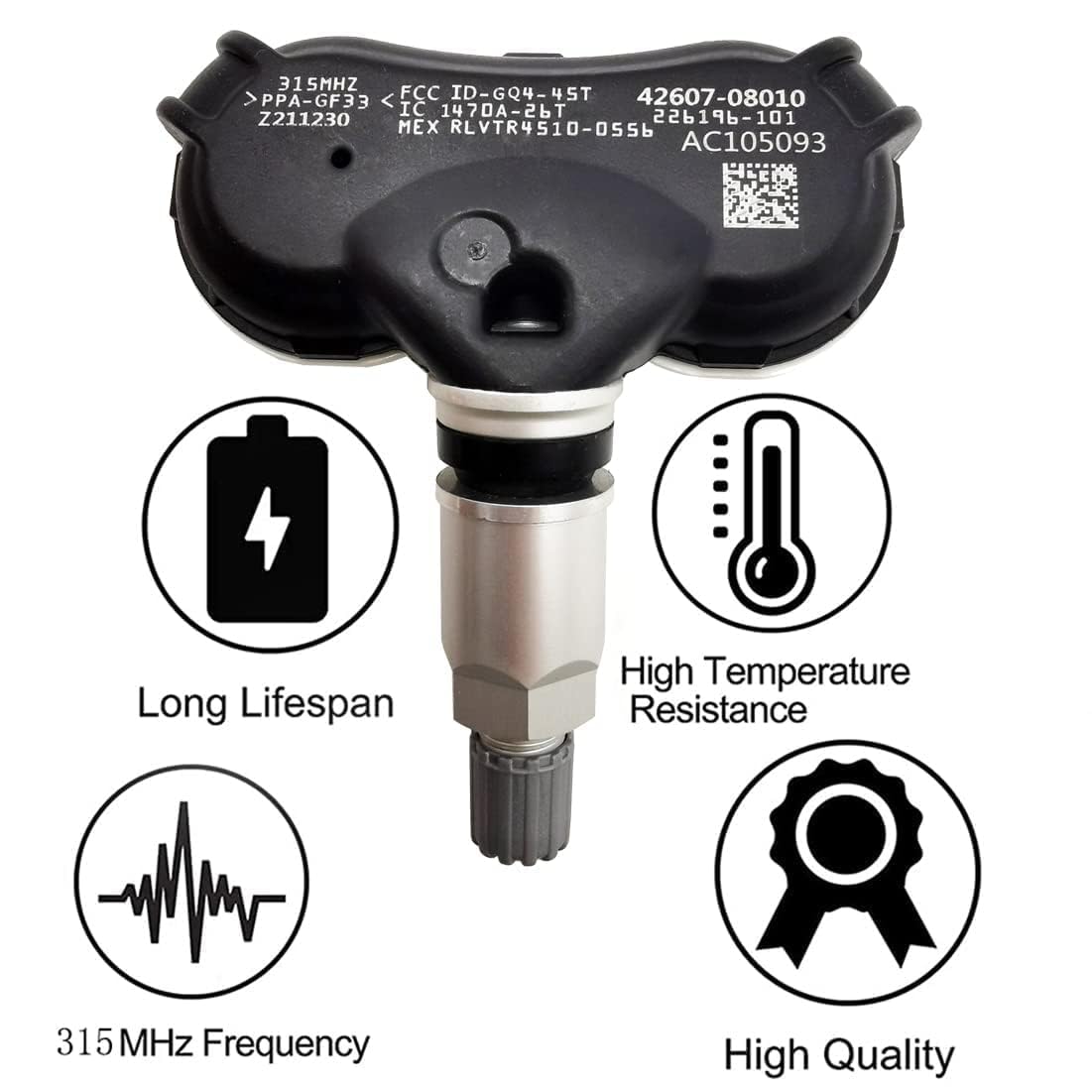 タナたな Amazon.co.jp: Marsflex TPMS センサー 42607-33021 トヨタ Rav4