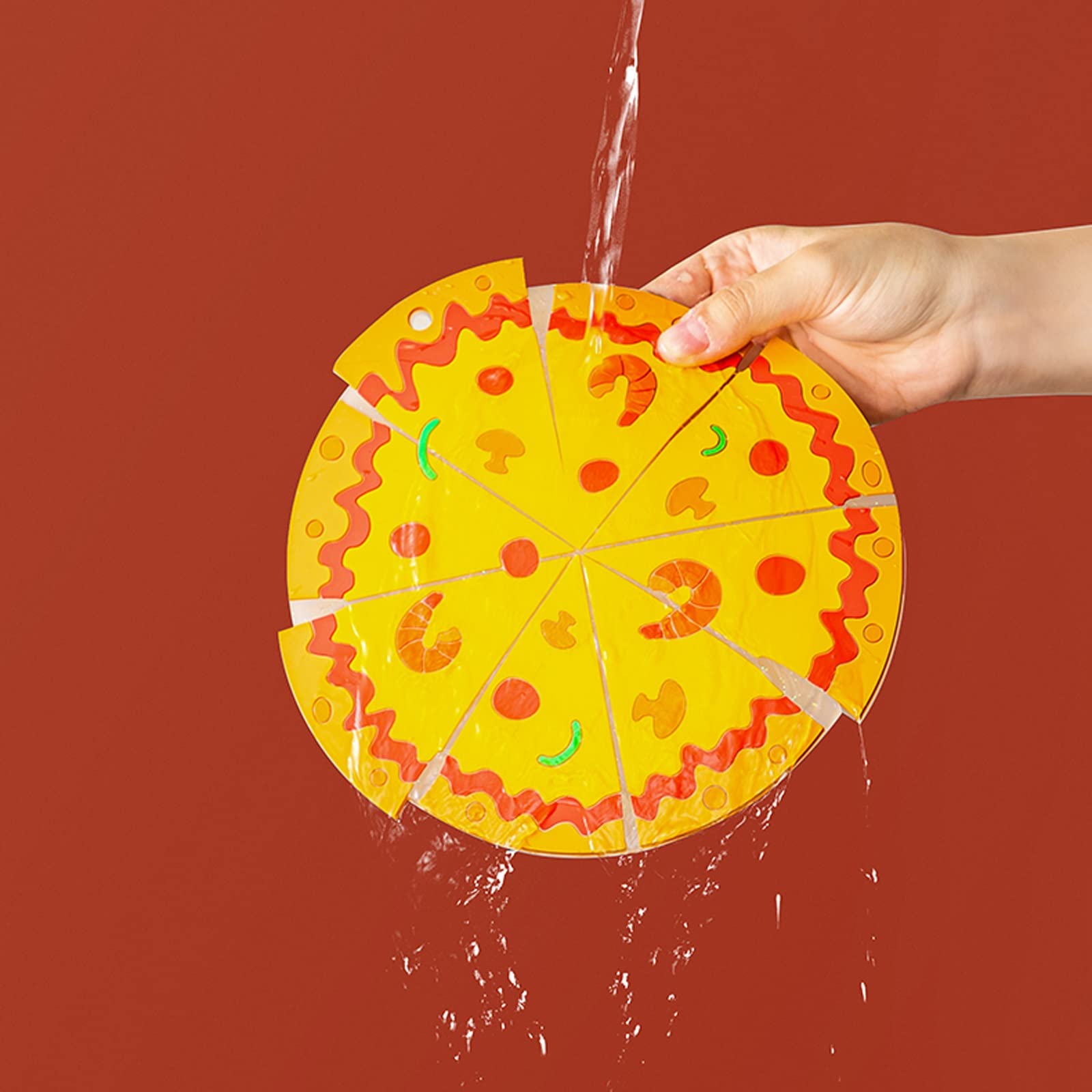 TOMYEUS Podstawki pod napoje zagęszczona podkładka do pizzy podkładka PVC antypoślizgowa podkładka pod napoje sok podstawka nadaje się do domu i kawiarni podstawki na stolik kawowy (rozmiar: B)
