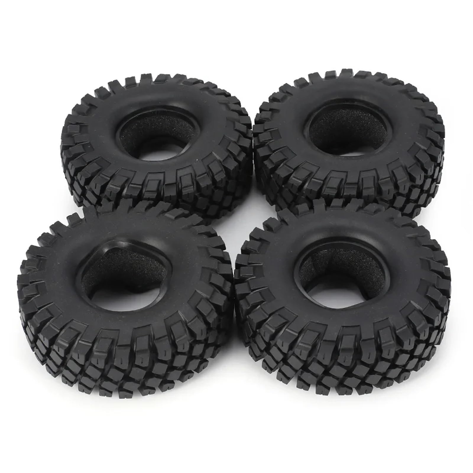 RC Modifikations Zubehör Für Traxxas Für TRX-4 1/10 4PCS Off-Road RC Für Klettern Crawler Auto Modell 115mm 1,9 Zoll Gummi Reifen Rad Spielzeug Teil