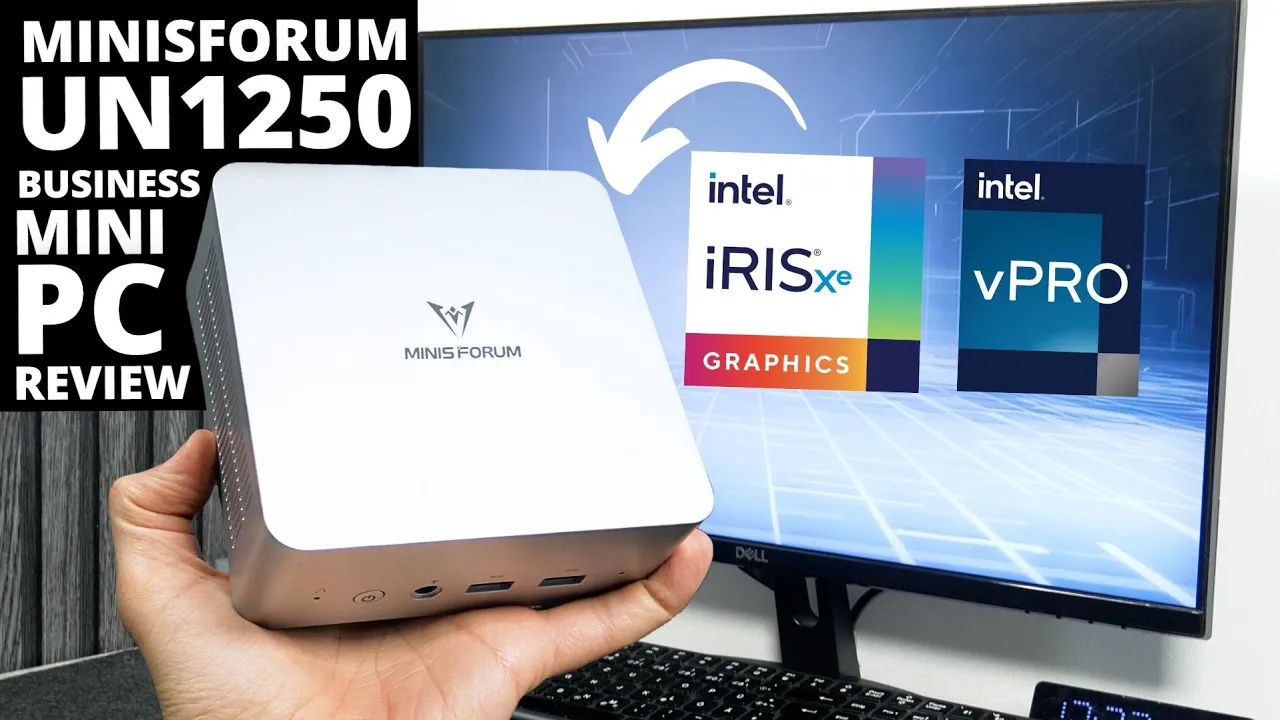 Watch Minisforum UN1250 Mini PC Review on Amazon Live