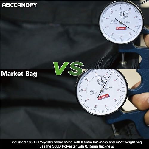 Miniatura 3 de ABCCANOPY - Pesos de anclaje para tienda de campaña, 4 unidades, color blanco