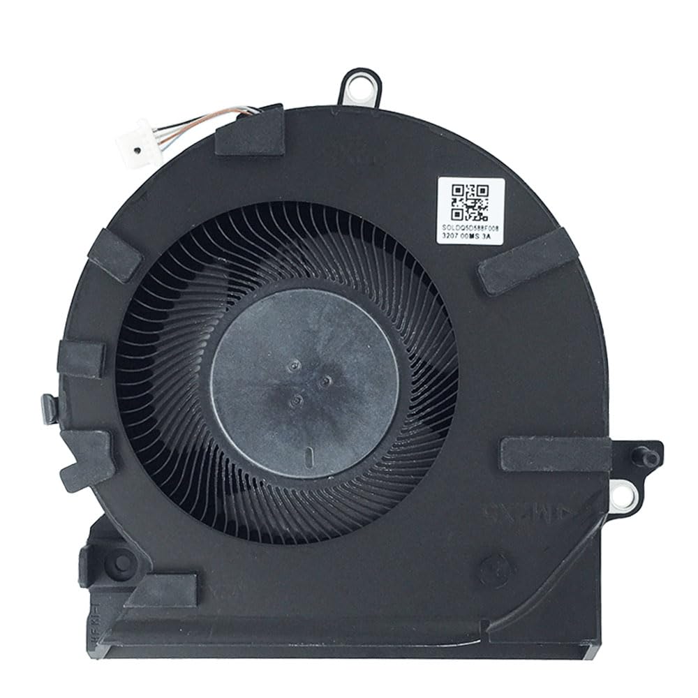 New Cooling Fans for HP OMEN 16-b 16-c RTX3050 3050Ti Series DC5V Fan 16-c0001dx TPN-Q265 Q267 M75483-001 M75485-001 EG750070S1-C680-S9A EG750070S1-C690-S9A,(NOT for RTX3060 RTX3070 DC12V Fan)