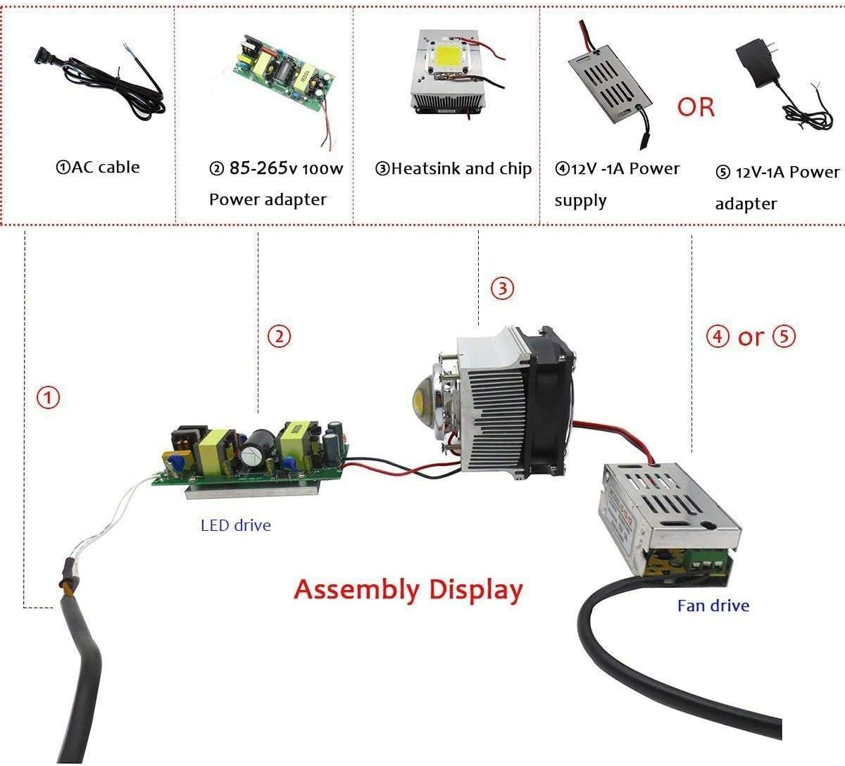 Review TX Aluminium Heatsink Cooling Fan+44mm Lens 60 Degree for 50W 100W LED Chip (Heatsink+60 Degree Lens) Get Discount Offer TX Aluminium Heatsink Cooling Fan+44mm Lens 60 Degree for 50W 100W LED Chip (Heatsink+60 Degree Lens)