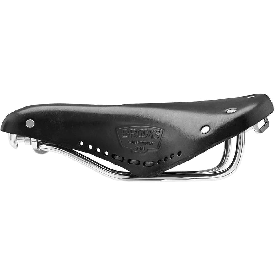 パーツ BROOKS B17 NARROW IMPERIAL(carved)BLACK Brooks England B17 Carved, Iconic Cut-Out Handmade Leather
