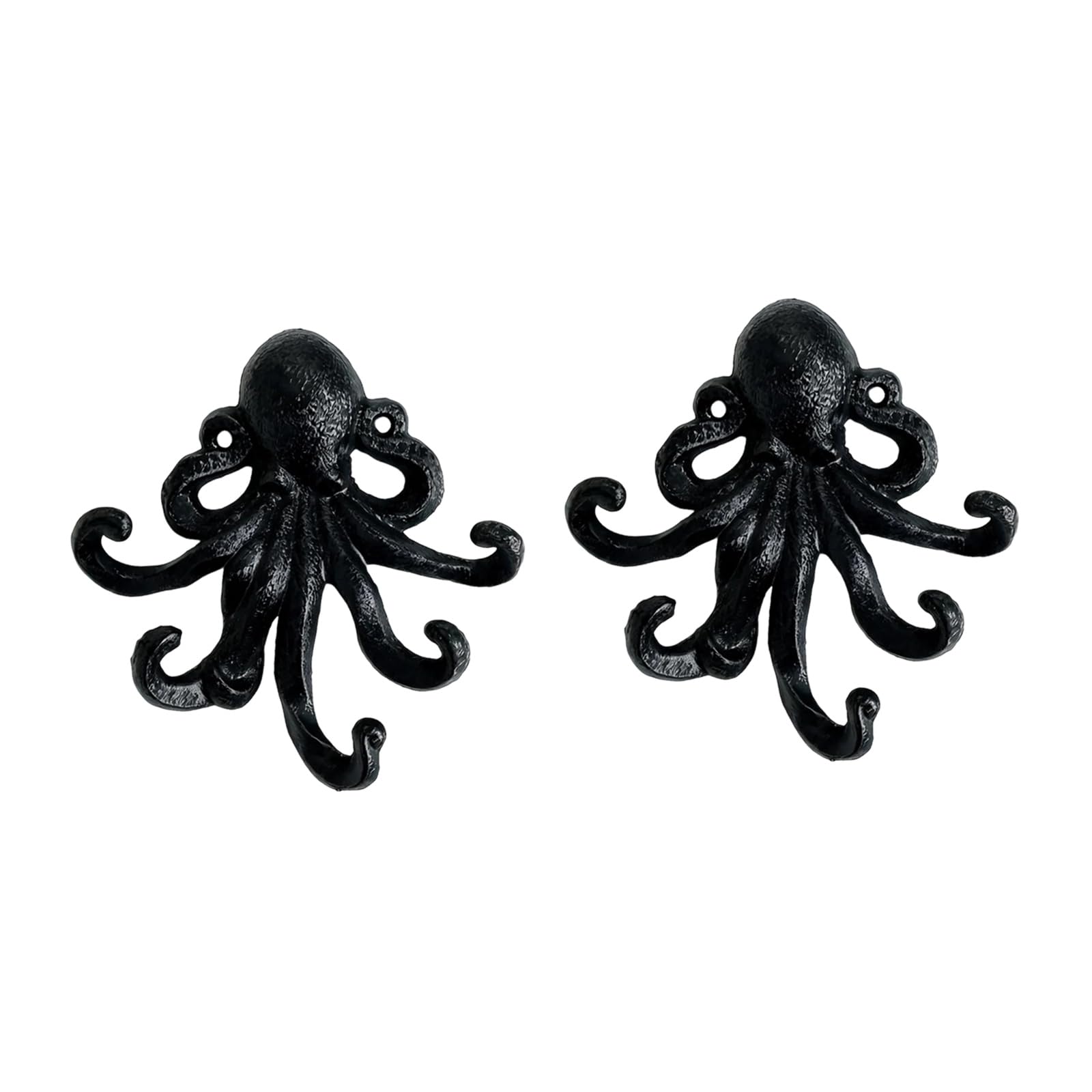 Tsophreniq C Lassical European Iron Octopuses Wall Hook Party Decoration For Keys Jewelry And Small Household Items Storage Multi Purpose Hooks